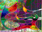 abstract symbolist digital gicl�e paintings experiments